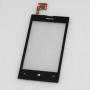 Touch Screen Nero Nokia Lumia 520 completo di Frame originale