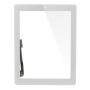 Touch screen BIANCO per iPad 3 completo di tasto Home e biadesivo