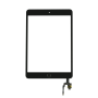 Touch Screen NERO iPad Mini 3 A1600 A1599 completo di biadesivo e tasto Home