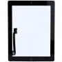 Touch screen NERO per iPad 3 completo di tasto Home e biadesivo