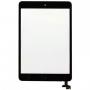 Touch Screen iPad Mini NERO completo di biadesivo e tasto home